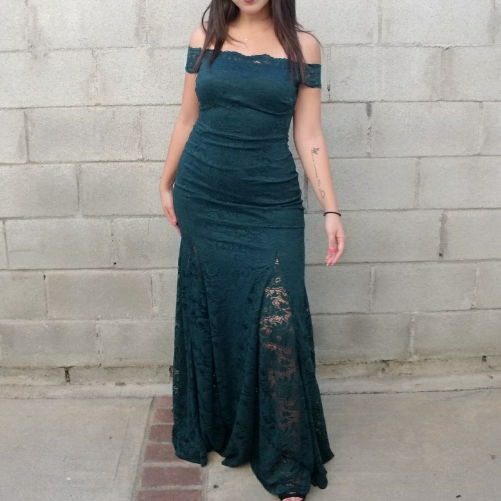 Windsor Green Formal Dress